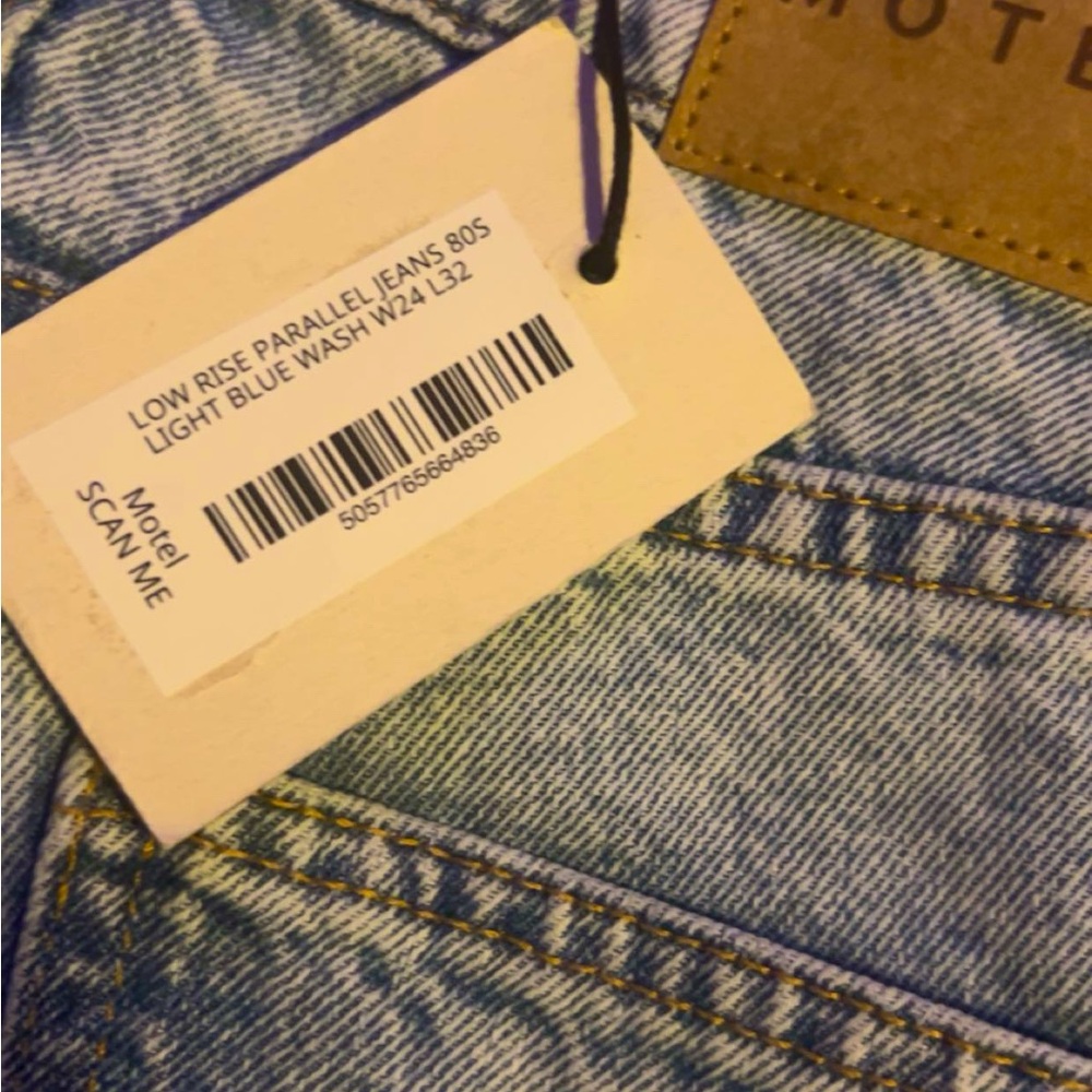 Motel Rocks Low Rise Parallell Jeans